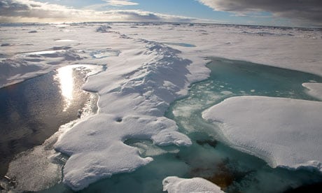 Melting-ice-in-the-Arctic